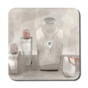 Square 6 Piece Coaster Set (Set of 6)