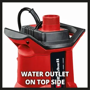 Einhell Power X-Change Cordless Dirty Water Pump - For Floods Ponds Standing Water - GE-DP 18/25 Li-Solo - Body Only