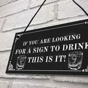 Funny Hanging Wall Sign For Home Bar Pub Man Cave Gift Man Cave Sign