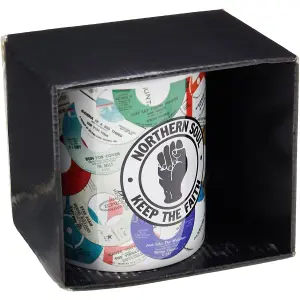 Northern Soul Labels Mug Multicoloured (One Size)