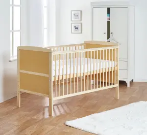 Kinder Valley Sydney Cot Bed Natural Kids Bedroom Furniture