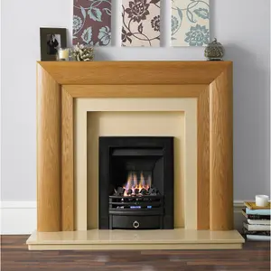 Focal Point Soho multi flue Black Manual control 3.1kW Gas Fire