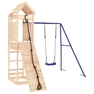 Berkfield Outdoor Playset Solid Wood Pine