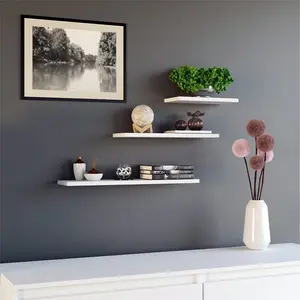 Laketa 3 Piece Floating Shelf