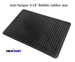 Heavy duty 5ft x 3ft AntiFatigue Bubble Mat  Essential Comfort for Kitchens  Workstations Commercial Industrial Spaces