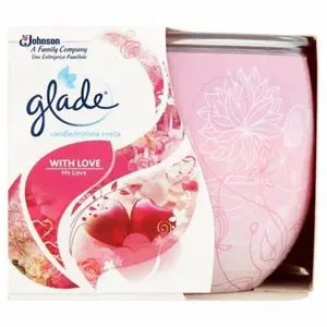 Glade Candle with Love My Love, 120g (Pack of 12)