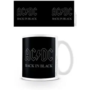 AC/DC Back In Black Mug White/Black (One Size)