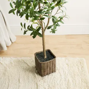 Artificial Olive Tree Plant in Pot Home Decor Party New Home Natural Style 110cm