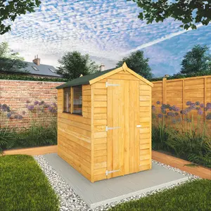 Mercia 6 x 4ft Overlap Apex Shed No