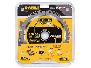 DEWALT - XR FlexVolt Circular Saw Blade 190 x 30mm x 36T