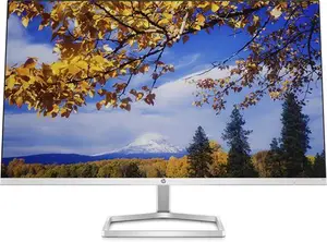 HP M27f Ultraslim Monitor 27 Inch, Full HD 1080P, 75Hz Refresh Rate 2 X HDMI, 1 X VGA Blue Light Filter, Anti Glare, Tilt Adjutsment, Flicker Free,