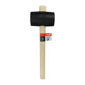 Timco - Rubber Mallet - Black (Size 16oz - 1 Each)