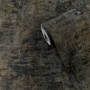 Lustre Collection Metallic Distressed Wallpaper Roll