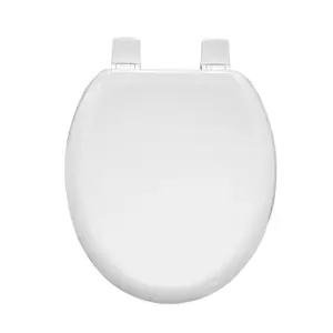 Bemis White Moulded Wood Toilet Seat