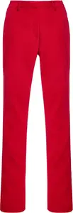 Cotton Traders Women's Boldly-Go Tapered Leg Trousers In Red - Size 10