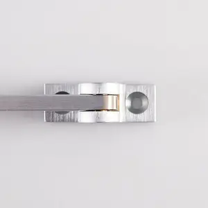 Roller Arm Window Stay 138mm Arm Length Satin Chrome Window Fitting