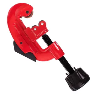 Dekton Adjustable Large Tube Wheel Roller Pipe Cutter 3 - 22mm 1/8" To 7/8"