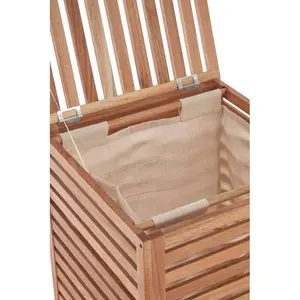 Wood Laundry Hamper