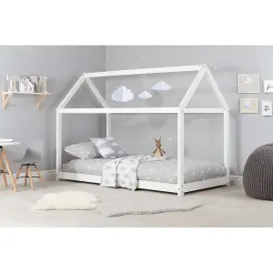 Birlea House Single Bed Frame In White