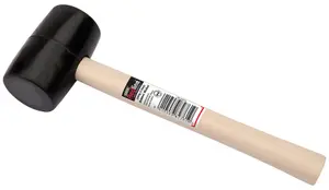 Draper Redline Rubber Mallet with Hardwood Shaft 82761