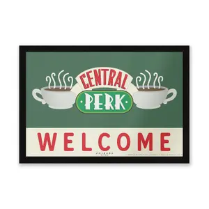 Official Friends Central Perk Entrance Mat 40cm x 60cm dimension, Durable, Indoor Only