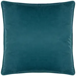 Wylder House Of Bloom Poppy Piped Feather Rich Cushion