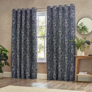 Wylder Nature Bali Botanical Jacquard Eyelet Curtains