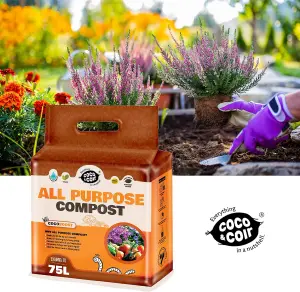 Coco&Coir Coco Boost- 75L/5KG - Peat Free Compost