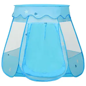 Berkfield Children Play Tent Blue 102x102x82 cm