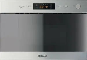 HOTPOINT MN314IXH Built-In Microwave Oven And Grill Stainless Steel