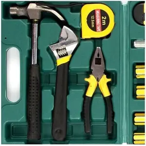 11Pcs Diy Household Hand Tool Set Basic Home Repair Tools Kit With