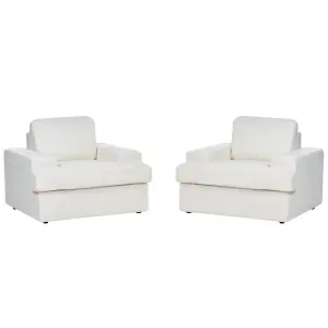 Armchair ALLA Boucle Off-White