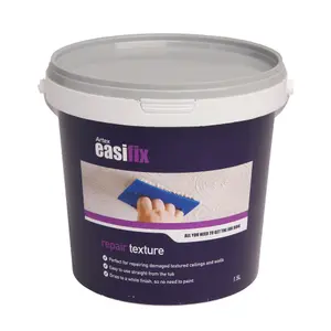 Artex Brilliant white Texture repair, 1.5kg