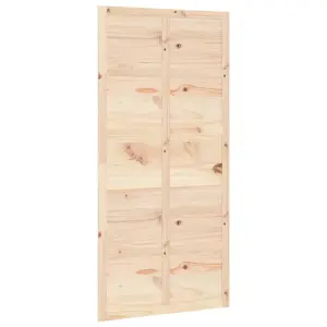 Berkfield Barn Door 100x1.8x214 cm Solid Wood Pine