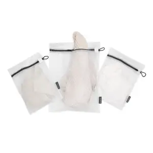 Brabantia White Fabric Wash bag, Set of 3