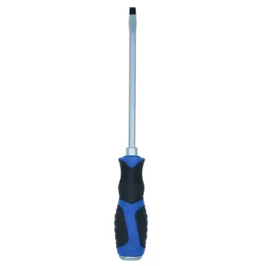 Slotted Flat Headed Screwdriver SL6.5 6.5mm x 150mm Magnetic Tip Rubber Grip