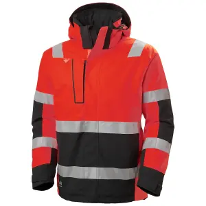 Helly Hansen Workwear Alna 2.0 Shell Jacket (Red/Black)  (X Large)