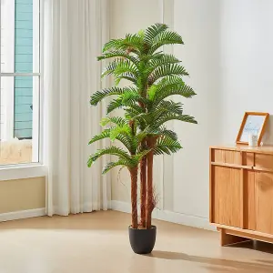 200cm H Garden Decoration Artificial Green Fern Tree with Pot