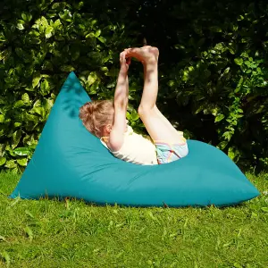 rucomfy Outdoor Water Resistant Junior Humbug Beanbag - Turquoise