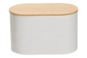 Maison by Premier Alton White Bread Bin