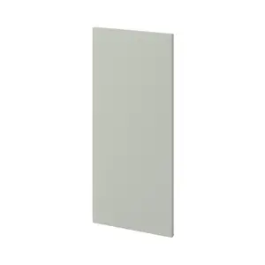 GoodHome Alpinia Matt grey painted wood effect shaker Standard Wall End panel (H)720mm (W)320mm