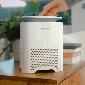 Pro Breeze 4-in-1 Air Purifier - True HEPA Filter with Negative Ion Generator