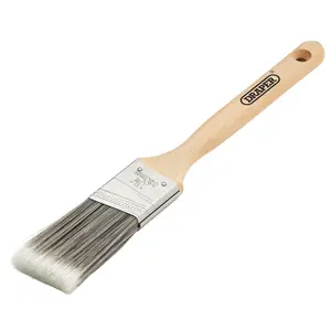 Draper Angled Paint Brush with Wood Handle, 1.5" 20440