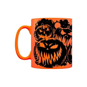 Grindstore Evil Pumpkins Halloween Mug Orange/Black (One Size)