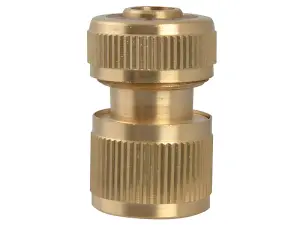 Faithfull SB3006A Brass Female Hose Connector 12.5mm (1/2in) FAIHOSEFC