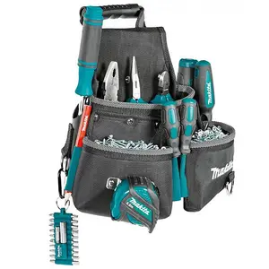 Makita E-15207 3 Pocket Screw Nails Fixings Tool Belt Holder Pouch Strap System