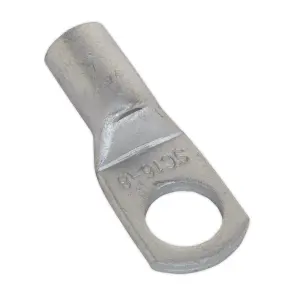 Sealey Tin-Plated Copper Lug Terminal With Inspection Hole 16mm x 8mm 10PK LT168