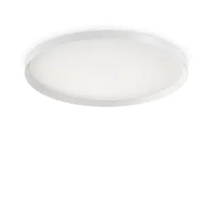 Luminosa Fly Decorative Round Simple Flush White, 4000K