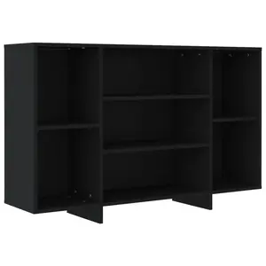 Glynna 120Cm Wide Sideboard Black