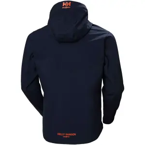 Helly Hansen Chelsea Evolution Hood Softshell Jacket (Navy)  (X Small)